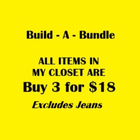 Build-A-Bundle ALL Items In My Closet 3 For $18 EXCLUDES JEANS - Picture 1 of 1